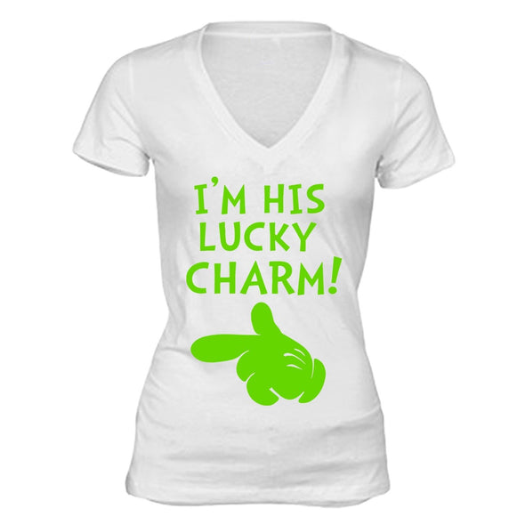 XtraFly Apparel Shamrock Clover St. Patrick's Matching Couples Short Sleeve T-shirt