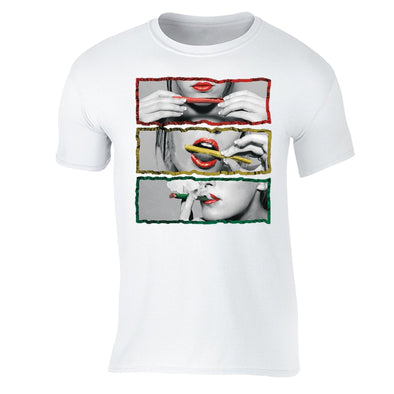 XtraFly Apparel Men's Roll Lick Smoke 420  Crewneck Short Sleeve T-shirt