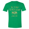 XtraFly Apparel Men's Best Mom Mother's Day Crewneck Short Sleeve T-shirt