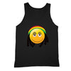 XtraFly Apparel Men's Rasta Emoji Reggae High Novelty Gag Tank-Top