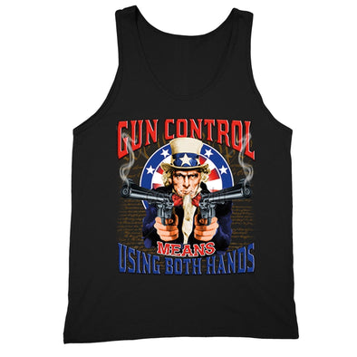 XtraFly Apparel Men's Gun Control Uncle Sam 2nd Amendment Tank-Top