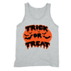 XtraFly Apparel Men's Trick or Treat Bats Halloween Pumpkin Tank-Top