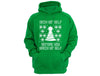 XtraFly Apparel Deck Yo' Self Tree Ugly Christmas Hooded-Sweatshirt Pullover Hoodie