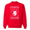 XtraFly Apparel Plata O Plomo Pablo Escobar Ugly Christmas Pullover Crewneck-Sweatshirt