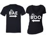 XtraFly Apparel Bae Boo Valentine's Matching Couples Short Sleeve T-shirt