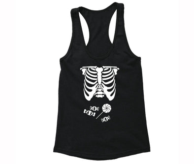 XtraFly Apparel Women's Halloween Costume Racer-back Tank-Top