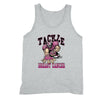 XtraFly Apparel Men's Tackle Pink Player Breast Cancer Ribbon Tank-Top