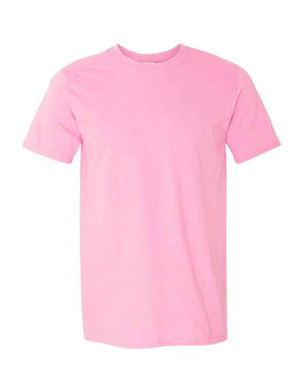 XtraFly Apparel Men's Plus Size Active Plain Basic Crewneck Short Sleeve T-shirt Light Pink
