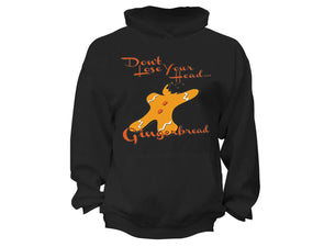 XtraFly Apparel Gingerbread Don't Lose Ugly Christmas Hooded-Sweatshirt Pullover Hoodie