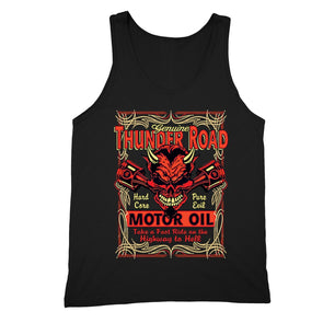 XtraFly Apparel Men's Genuine Thunder Road Devil Biker Motorcycle Tank-Top