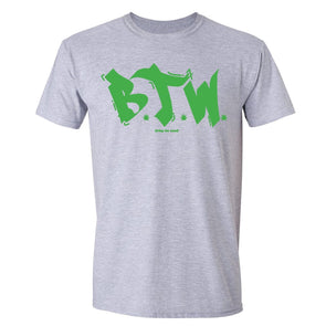 XtraFly Apparel Men's Bring The Weed 420  Crewneck Short Sleeve T-shirt