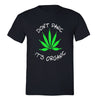 XtraFly Apparel Men's Don't Panic It's Organic  Crewneck Short Sleeve T-shirt
