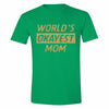 XtraFly Apparel Men's Best Mom Mother's Day Crewneck Short Sleeve T-shirt
