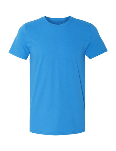 XtraFly Apparel Men's Plus Size Active Plain Basic Crewneck Short Sleeve T-shirt Blue