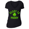 XtraFly Apparel Shamrock Clover St. Patrick's Matching Couples Short Sleeve T-shirt