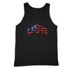 XtraFly Apparel Men's USA Flag American Pride Tank-Top