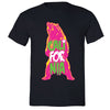 XtraFly Apparel Men's Screaming Cali Bear California Pride Crewneck Short Sleeve T-shirt