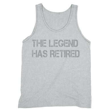 XtraFly Apparel Men's The Legend Has Retired Father's Day Tank-Top