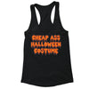 XtraFly Apparel Women's Cheap Ass Costume Halloween Pumpkin Racer-back Tank-Top