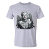 XtraFly Apparel Men's Selfie Angel Wings Marilyn Monroe Crewneck Short Sleeve T-shirt