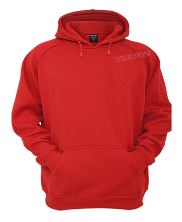 XtraFly Apparel Plain Basic Hooded-Sweatshirt Pullover Hoodie