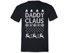 XtraFly Apparel Men's DaddyClaus Santa Ugly Christmas Crewneck Short Sleeve T-shirt