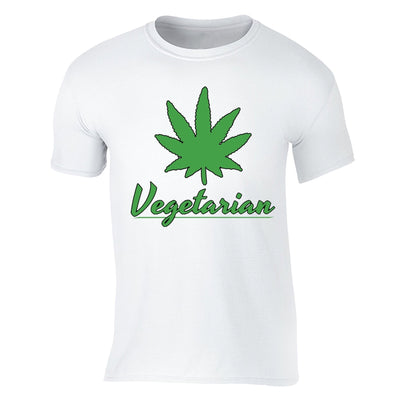 XtraFly Apparel Men's Vegetarian 420  Crewneck Short Sleeve T-shirt