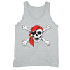 XtraFly Apparel Men's Jolly Roger Rodger Pirate Skulls Day Of Dead Tank-Top