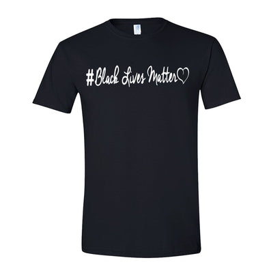XtraFly Apparel Men's #BLM Black Lives Matter America Crewneck Short Sleeve T-shirt
