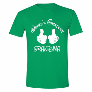 XtraFly Apparel Men's Greatest Grandma Mother's Day Crewneck Short Sleeve T-shirt