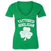 XtraFly Apparel Shamrock Clover St. Patrick's Matching Couples Short Sleeve T-shirt