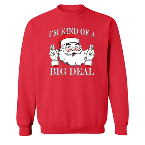 XtraFly Apparel Ugly Christmas Vacation Funny Pullover Crewneck-Sweatshirt