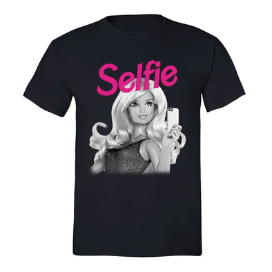 XtraFly Apparel Men's Selfie Doll Cellphone Novelty Gag Crewneck Short Sleeve T-shirt