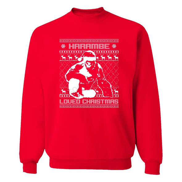 XtraFly Apparel Ugly Christmas Vacation Funny Pullover Crewneck-Sweatshirt