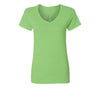 XtraFly Apparel Women's Plus Size Active Plain Basic V-neck Short Sleeve T-shirt