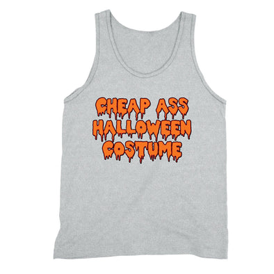 XtraFly Apparel Men's Cheap Ass Costume Halloween Pumpkin Tank-Top
