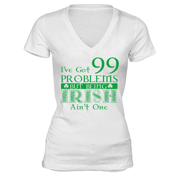 XtraFly Apparel Women's St. Patrick's Day Irish Pride V-neck Short Sleeve T-shirt