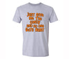 XtraFly Apparel Men's Just Give Me the Candy Halloween Pumpkin Crewneck Short Sleeve T-shirt