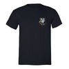 XtraFly Apparel Men's Eagle Pocket Military Pow Mia Crewneck Short Sleeve T-shirt