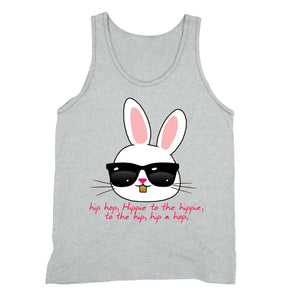 XtraFly Apparel Men's Hip Hop Bunny Easter Tank-Top