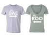 XtraFly Apparel Bae Boo Valentine's Matching Couples Short Sleeve T-shirt