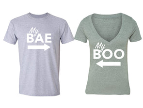 XtraFly Apparel Bae Boo Valentine's Matching Couples Short Sleeve T-shirt