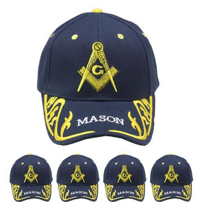 XtraFly Apparel Freemason Mason Masonic Adjustable Hat Cap 3D Embroidered
