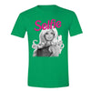 XtraFly Apparel Men's Selfie Doll Cellphone Novelty Gag Crewneck Short Sleeve T-shirt