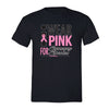 XtraFly Apparel Men's Breast Cancer Awareness Crewneck Short Sleeve T-shirt