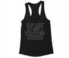 XtraFly Apparel Women's Too Lazy to Get Costume Halloween Pumpkin Racer-back Tank-Top