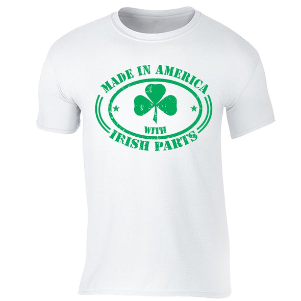 XtraFly Apparel Men's St. Patrick's Day Irish Pride Crewneck Short Sleeve T-shirt