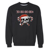 XtraFly Apparel Yo Ho Ho Ho Skull Ugly Christmas Pullover Crewneck-Sweatshirt