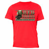 XtraFly Apparel Men's R.E.D. Red Fridays Military Pow Mia Crewneck Short Sleeve T-shirt