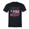 XtraFly Apparel Men's Wear Pink Special Breast Cancer Ribbon Crewneck Short Sleeve T-shirt